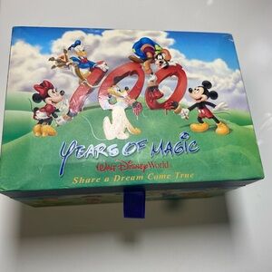 Disney 100 Years of Magic Box perfect  way to tell a kid your going to Disney